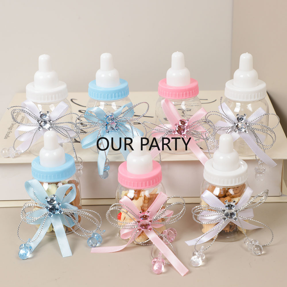 Baby Food Stuff - 6/12Pcs Kunststoff Babyflasche Bär Candy Box