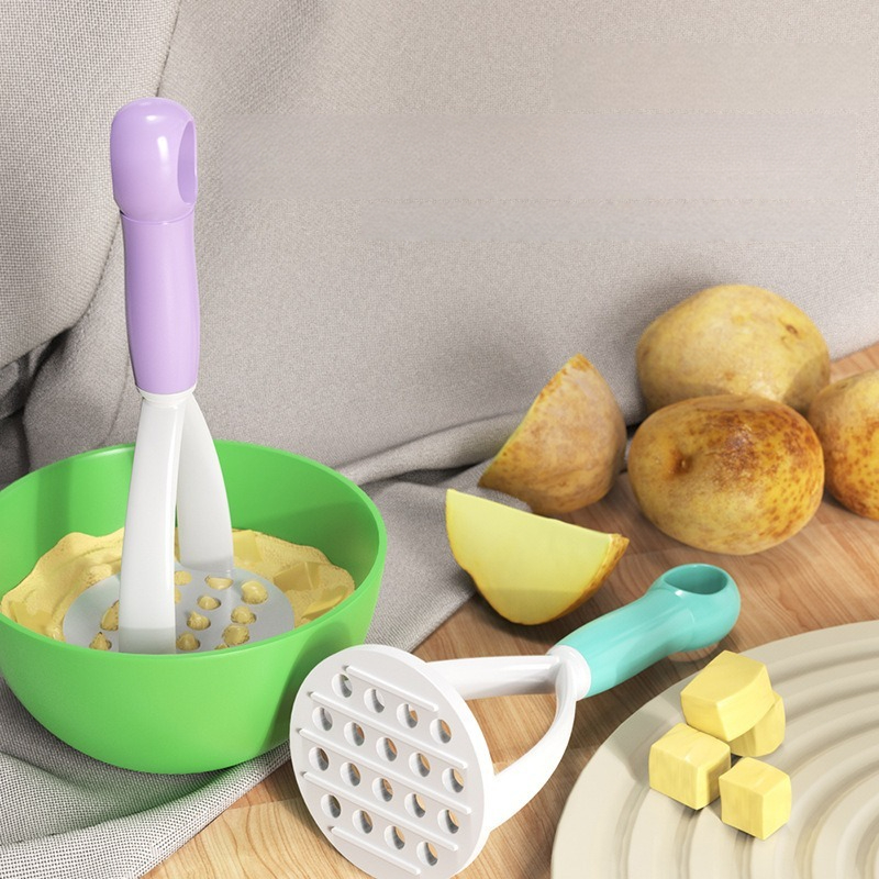 Baby Food With Sweet Potato - Baby-Nahrungsmixer, Einfache Manuelle Bedienung & Reinigung,