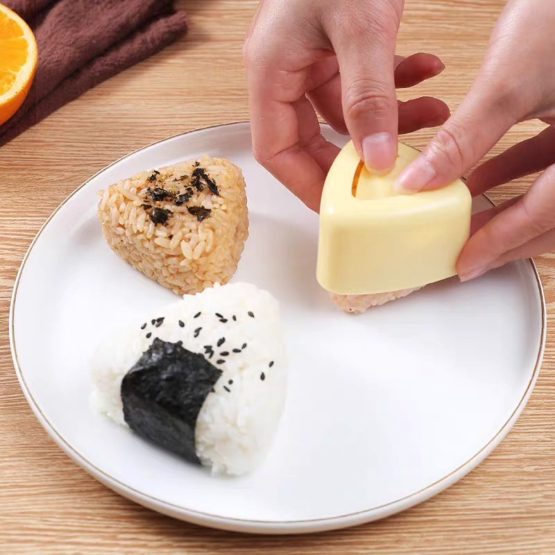 Baby Food Japanese - 1/2Pcs Dreieckige Kunststoff Sushi Form Onigiri