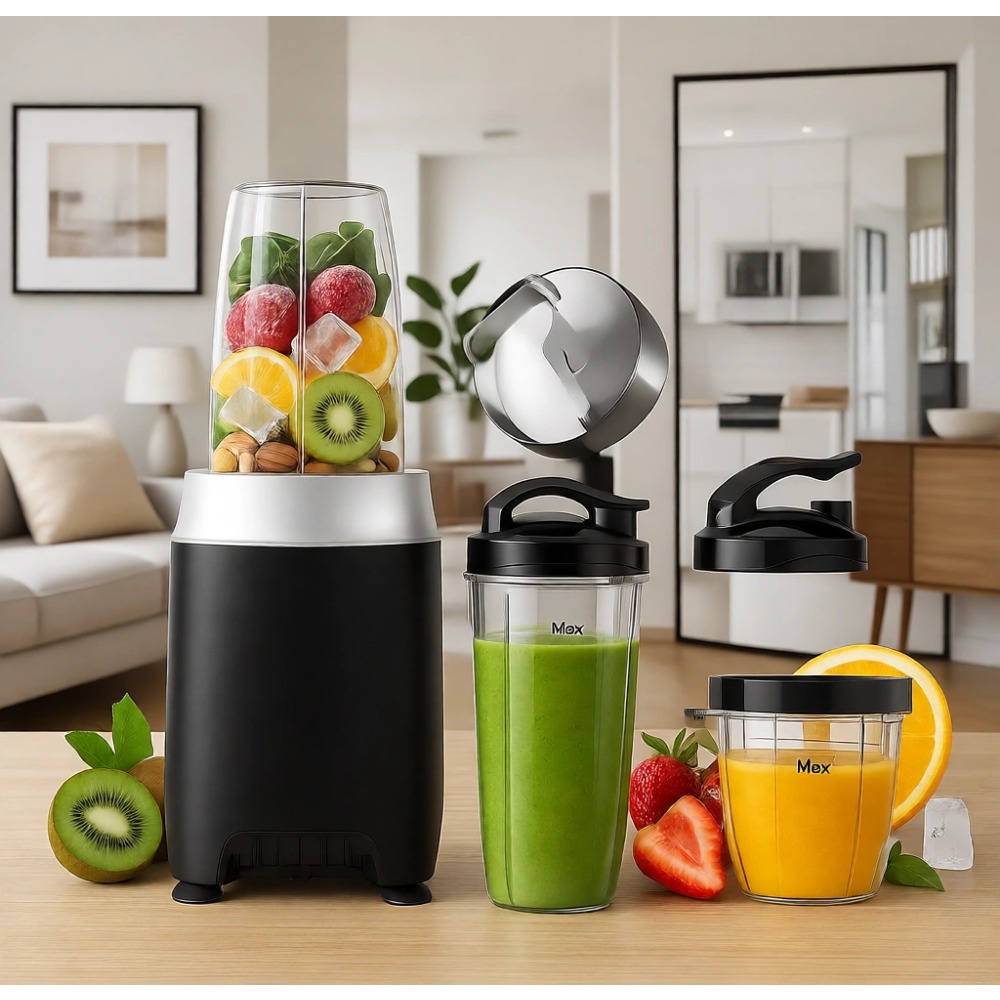 Baby Food Blender - 11-teiliger Persönlicher Mixer 900W für Smoothies/Shakes/Babynahrung,