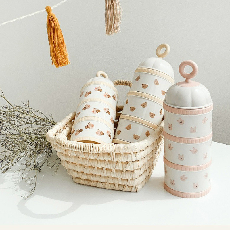 Baby Food Stuff - Nette Bär Milch Pulver Box Babynahrung