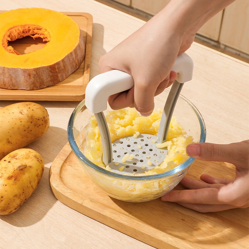 Baby Food With Sweet Potato - Manueller Kartoffelstampfer Obst- und Gemüsepresse Babynahrungszubereiter