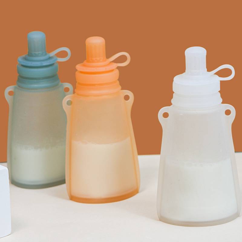 Baby Food Pouches Reusable - Tragbarer Milchaufbewahrungsbeutel für Säuglinge über 6