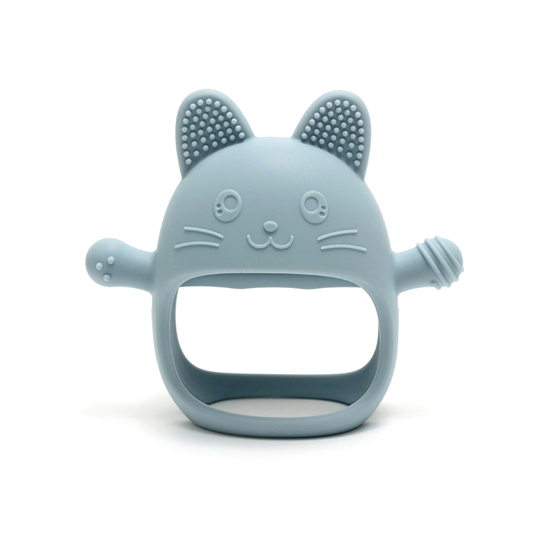 Baby Food Stuff - Baby-Beißhandschuhe – Kauspielzeug aus lebensmittelechtem Silikon,