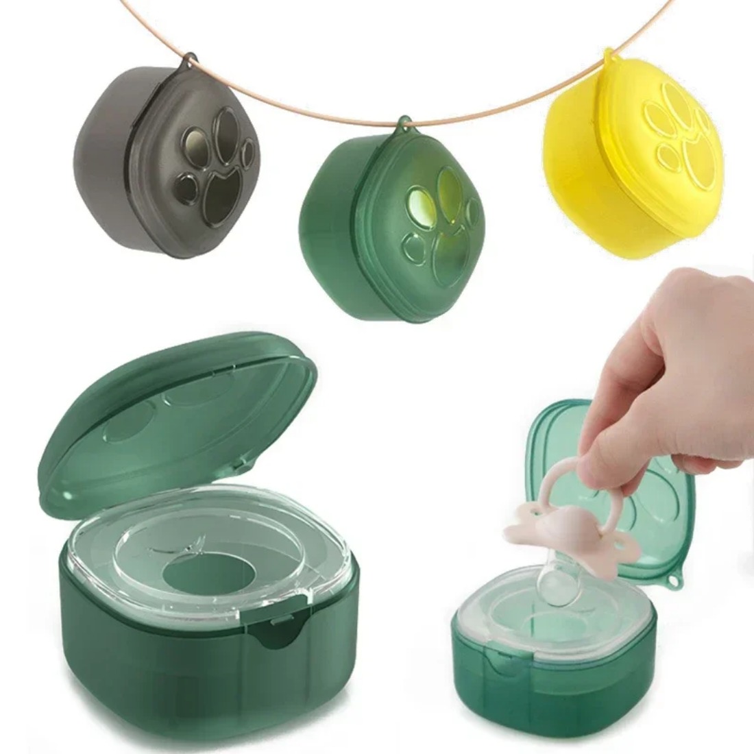 Baby Food Pacifier - Food Grade Silikon Schnuller Box Baby