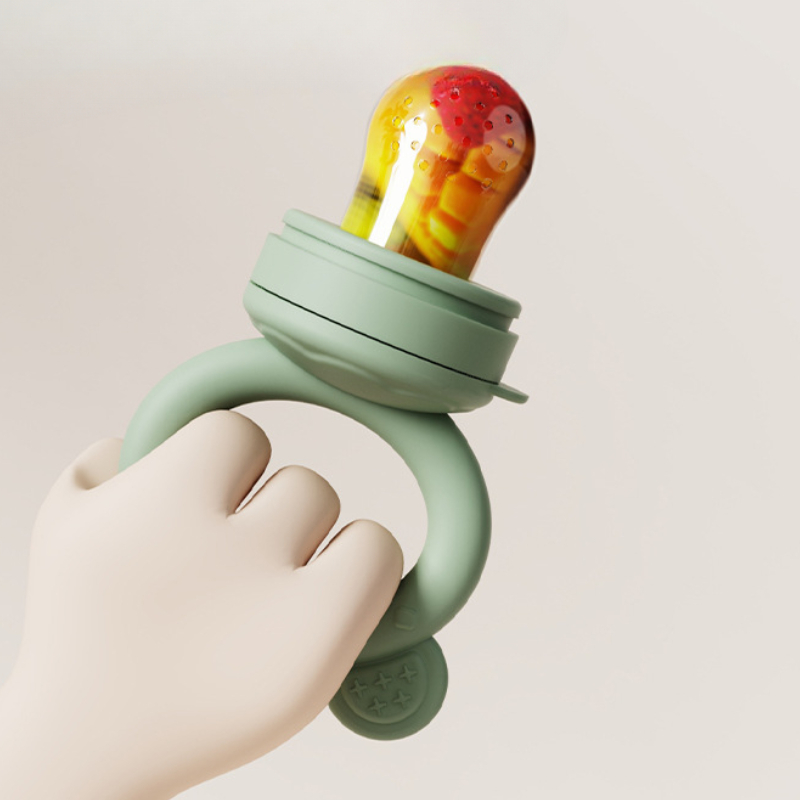 Baby Food Guide - Baby Schnuller Obst Feeder Mit Abdeckung