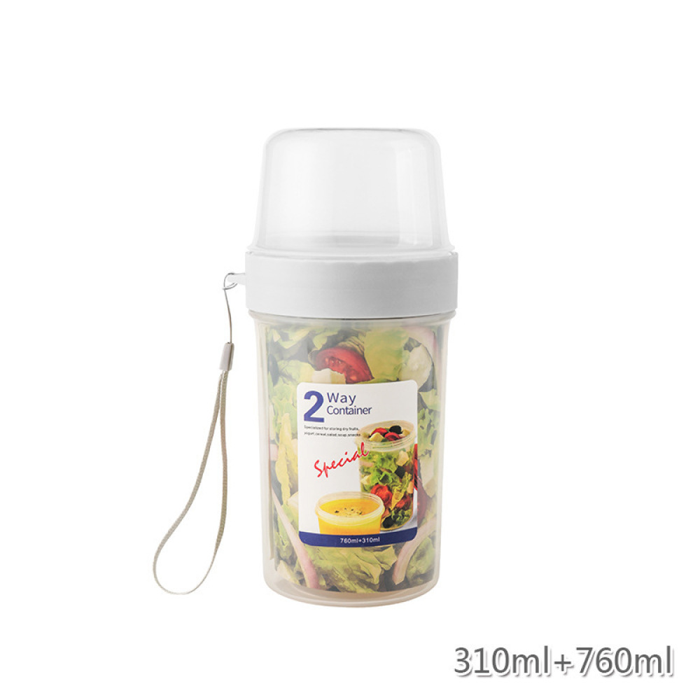 Baby Food In Jar - Doppelschichtiger, auslaufsicherer Lebensmittelbehälter, tragbarer Behälter für