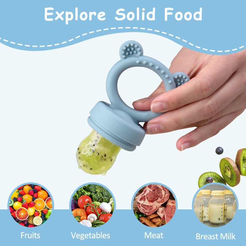 Silikon-Bärchen-Fruchtsauger f – Baby Food Guide Bewertung und Preis