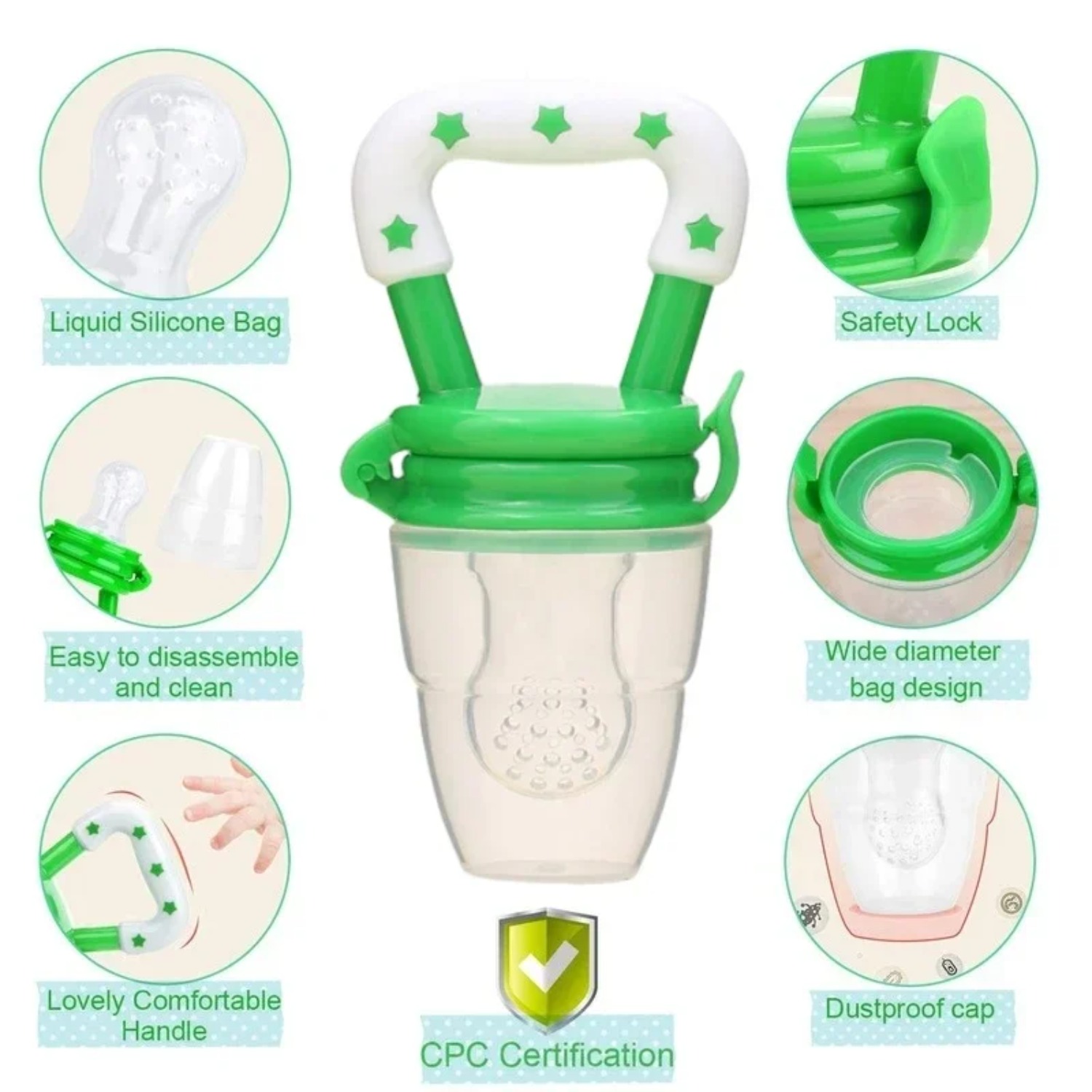 Baby-Frucht-Futterspender/Schn – Baby Food Guide Bewertung und Preis