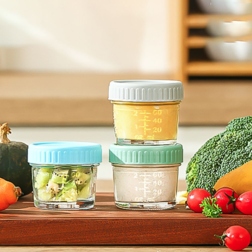 6 Stück Einmachglas aus Glas,  – Baby Food Jars Glass Bewertung und Preis