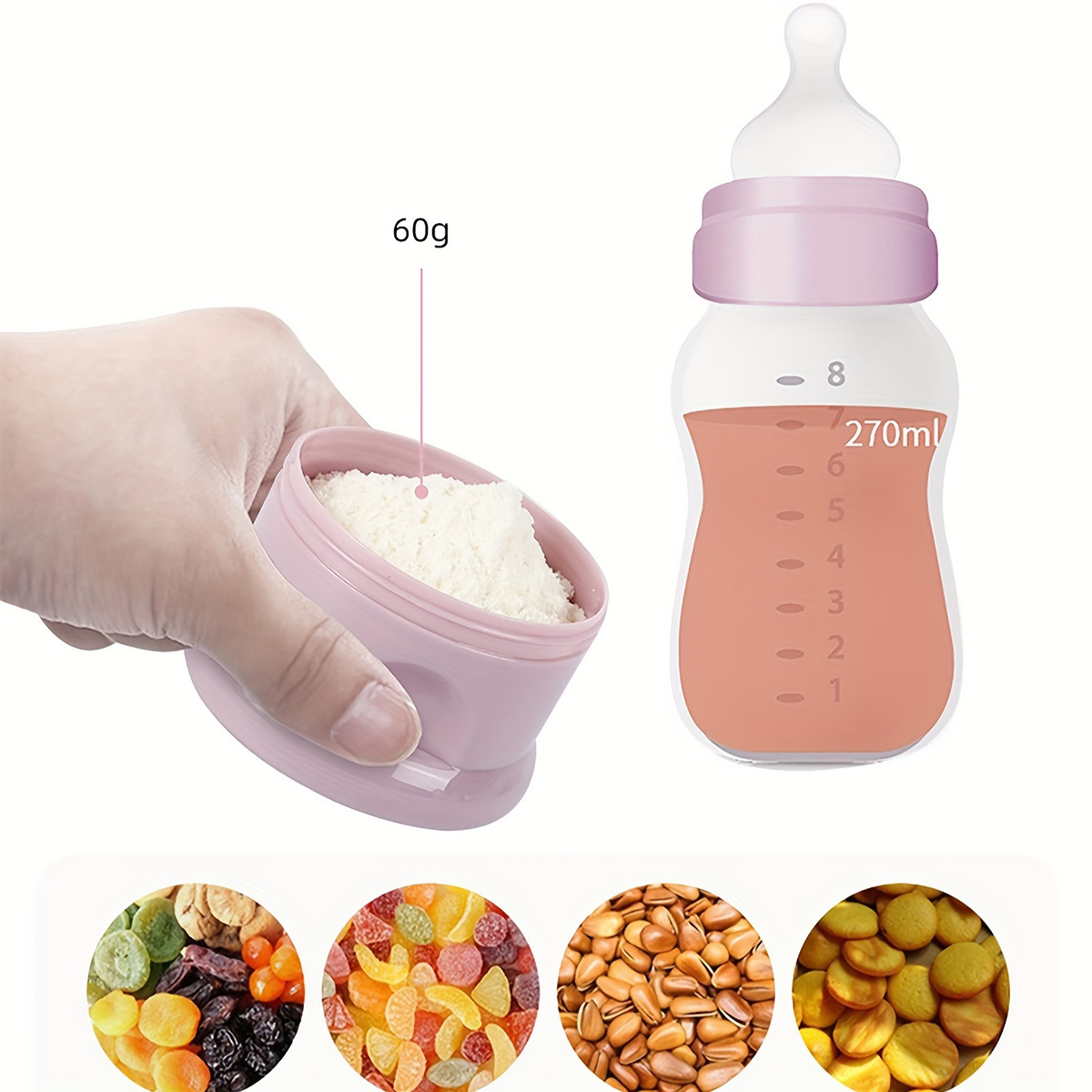 Baby-Milchpulverbehälter mit g – Baby Food In Jar Bewertung und Preis