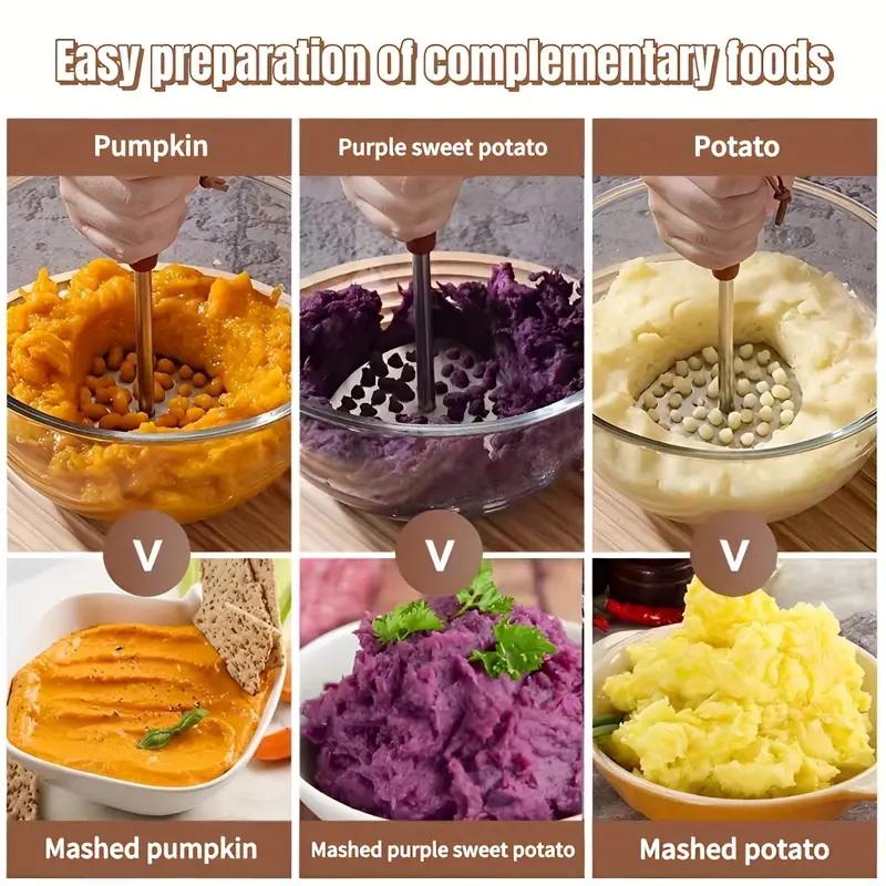 201 Edelstahl-Kartoffelstampfe – Baby Food With Sweet Potato Bewertung und Preis