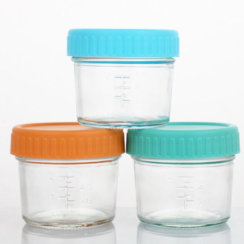 6 Stück Mehrzweck-Glas-Babynah – Baby Food Jars Glass Bewertung und Preis