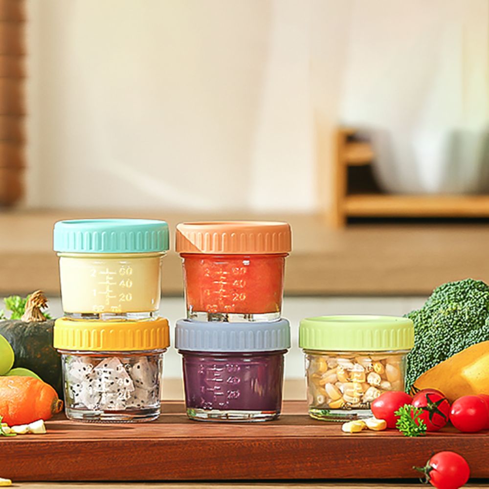 6 Stück Glas-Babynahrungsglas, – Baby Food In Jar Bewertung und Preis