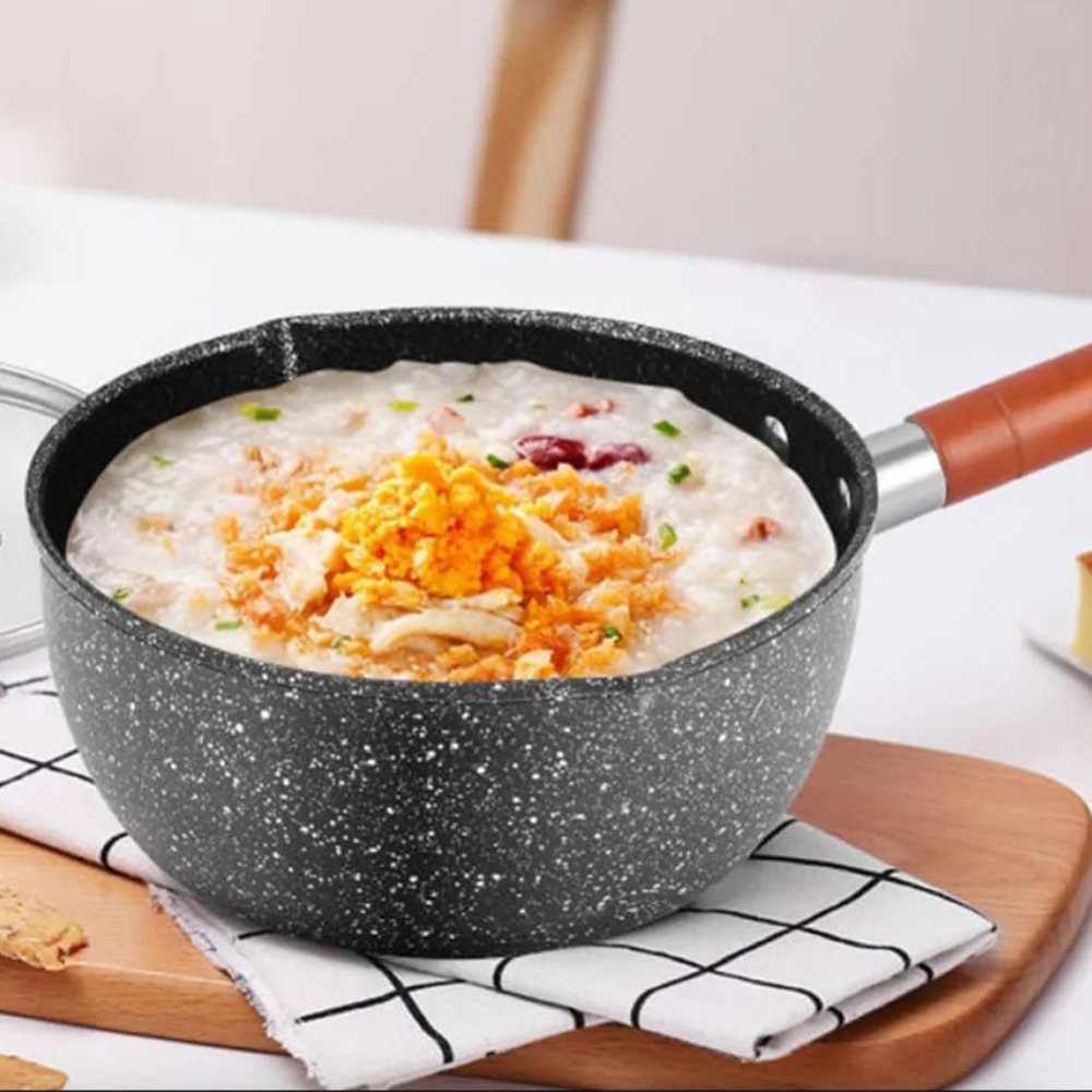 Antihaft-Milchtopf mit Holzgri – Baby Food Japanese Bewertung und Preis