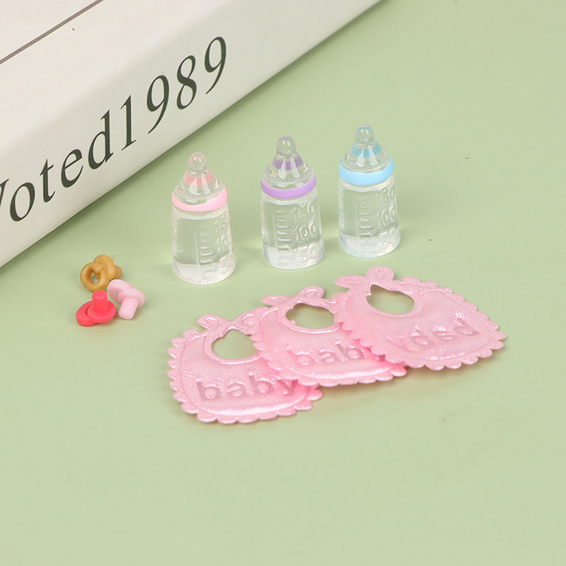 3 Stück antike Puppen Haus Min – Baby Food Pacifier Bewertung und Preis
