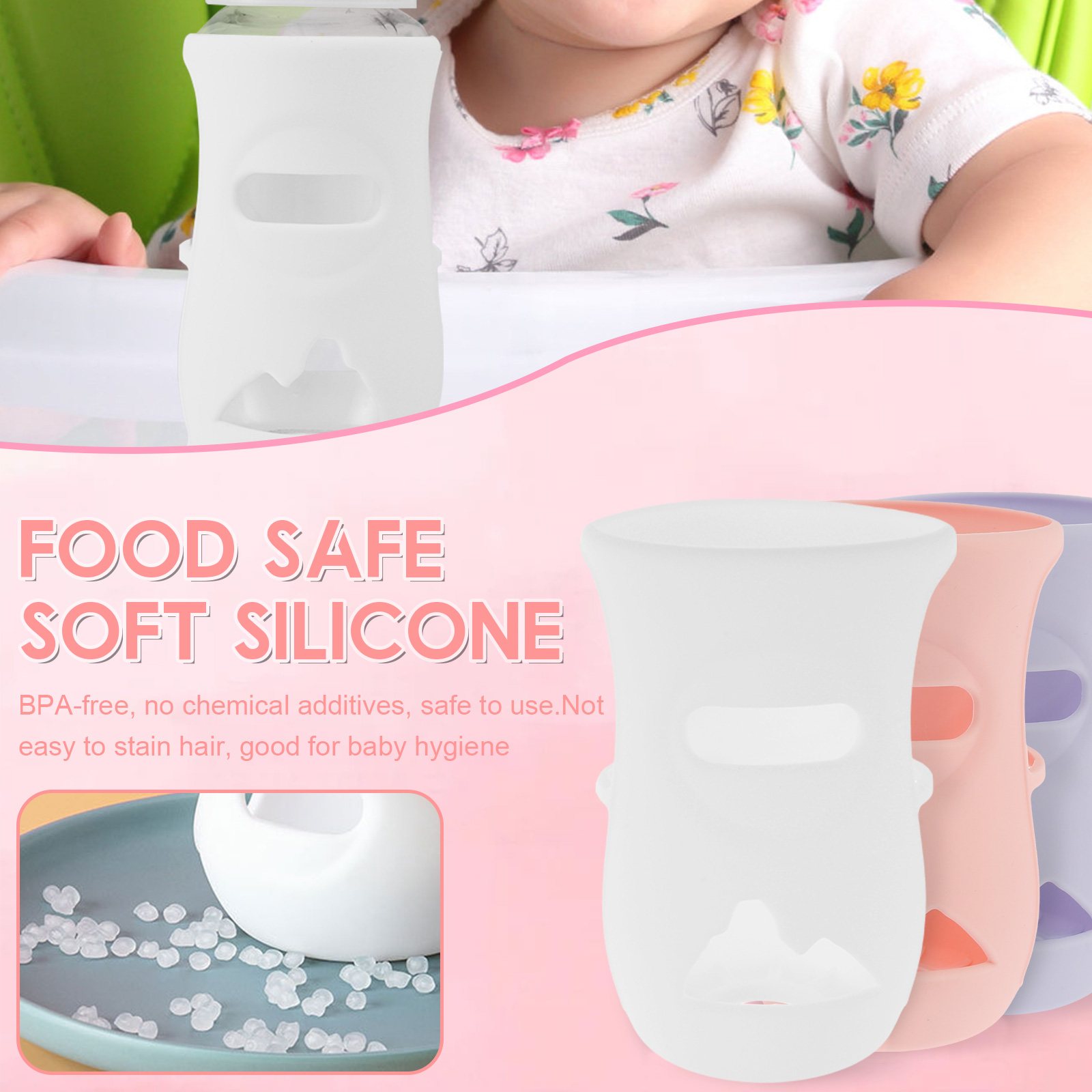 Silikonhüllen, Silikon-Babyfla – Baby Food Stuff Bewertung und Preis
