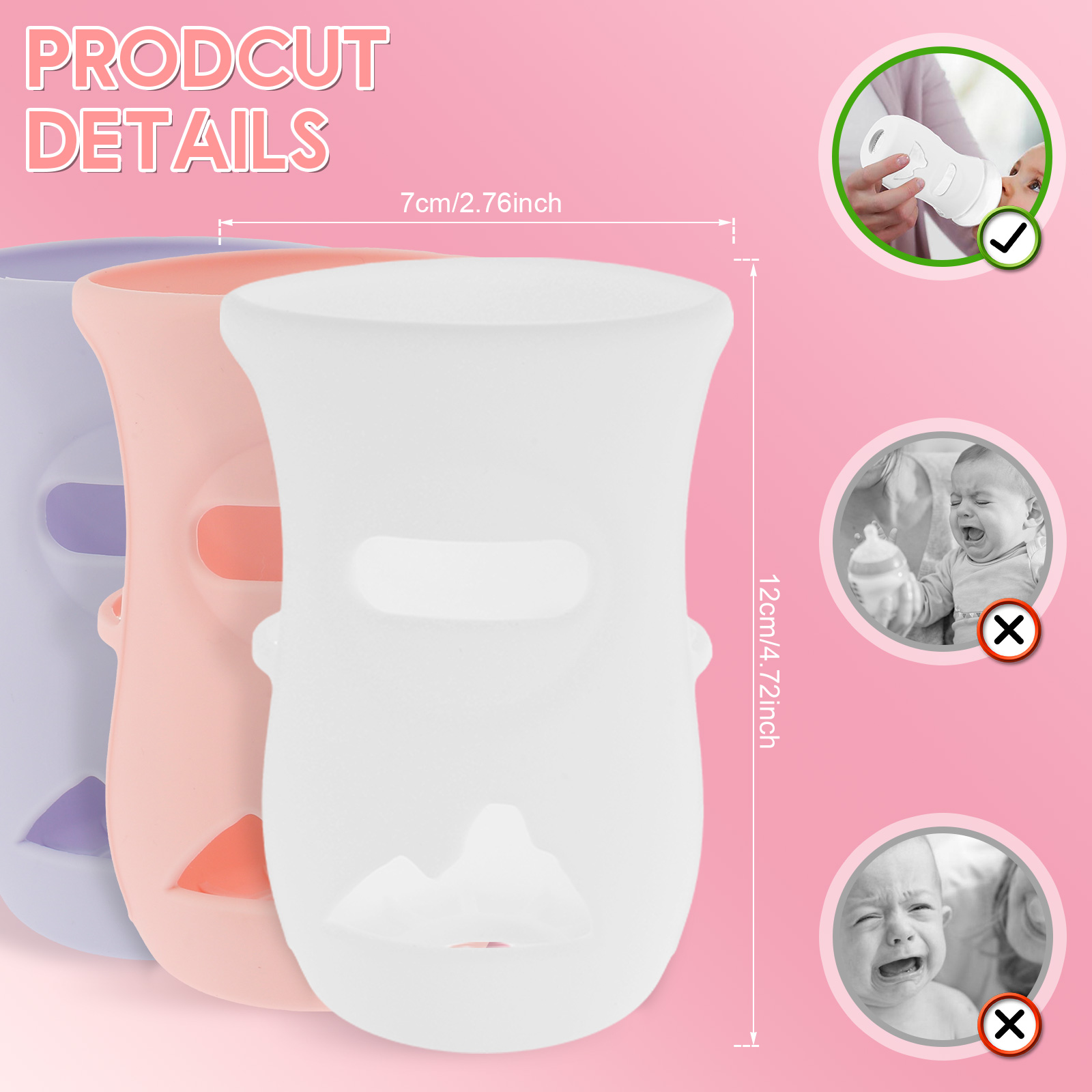 Silikonhüllen, Silikon-Babyfla – Baby Food Stuff Bewertung und Preis