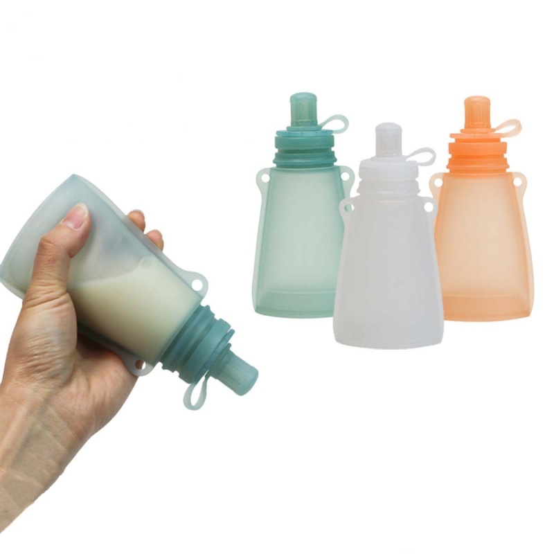 Tragbarer Milchaufbewahrungsbe – Baby Food Pouches Reusable Bewertung und Preis
