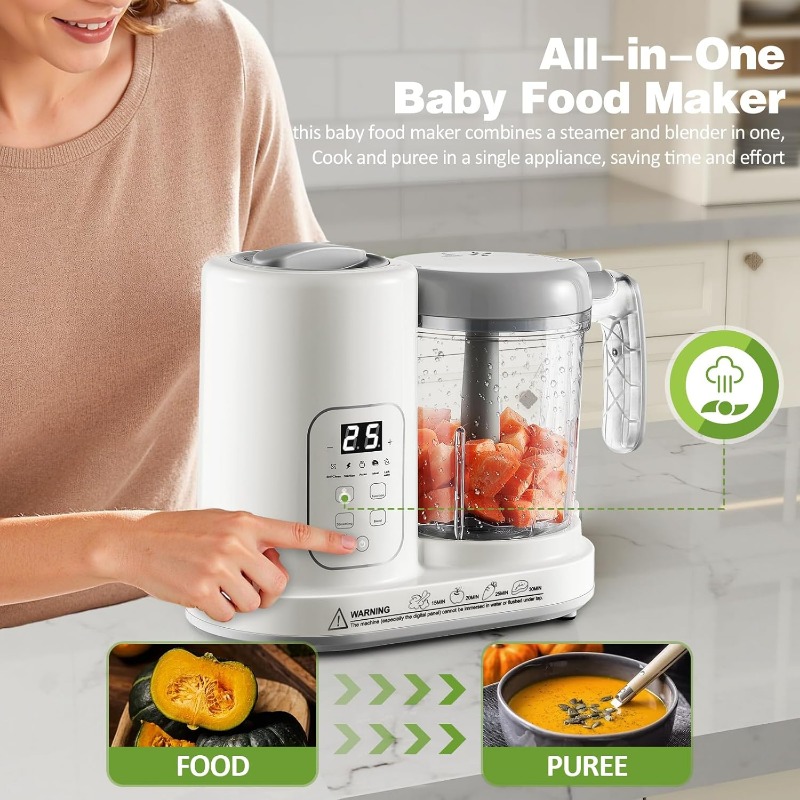 Baby-Nahrungszubereiter Dampfg – Baby Food Blender Bewertung und Preis