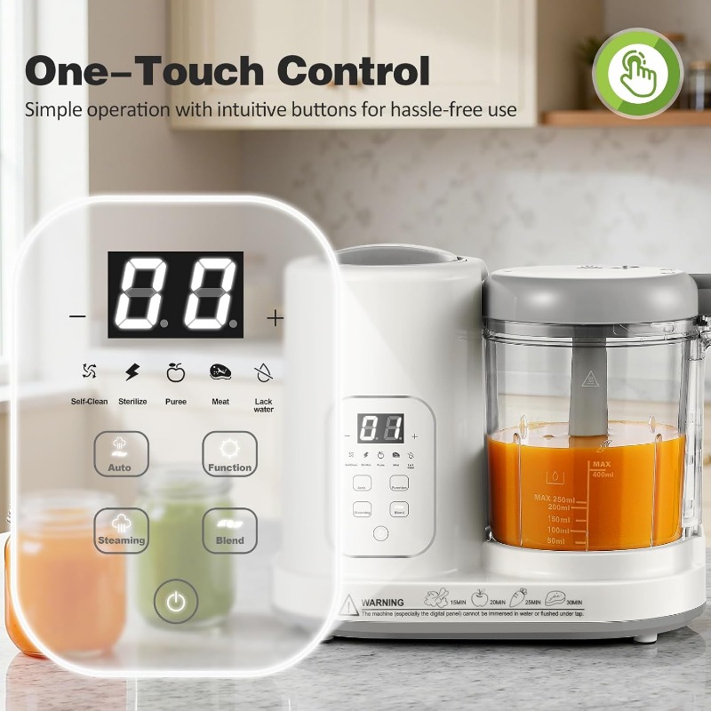 Baby-Nahrungszubereiter Dampfg – Baby Food Blender Bewertung und Preis
