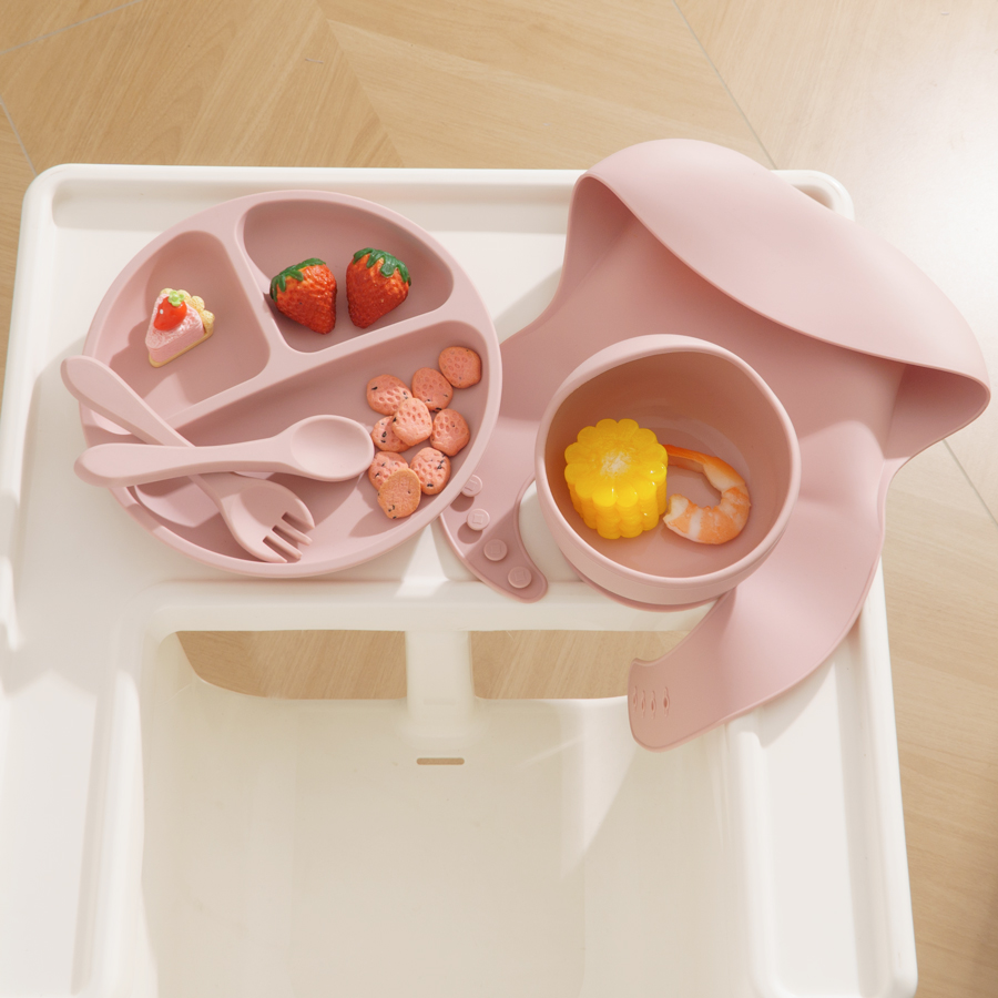 5Pcs Baby Silikon Fütterung Se – Baby Food Chart Bewertung und Preis