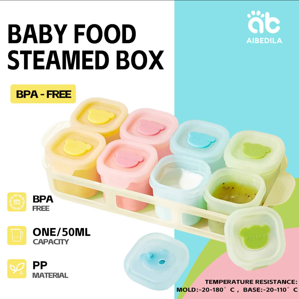AIBEDILA Baby Silikon-Gefrierb – Baby Food Jars Glass Bewertung und Preis