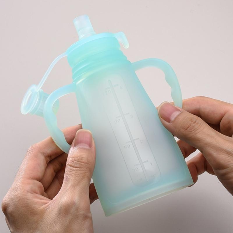 Tragbare, auslaufsichere Silik – Baby Food Pouches Reusable Bewertung und Preis