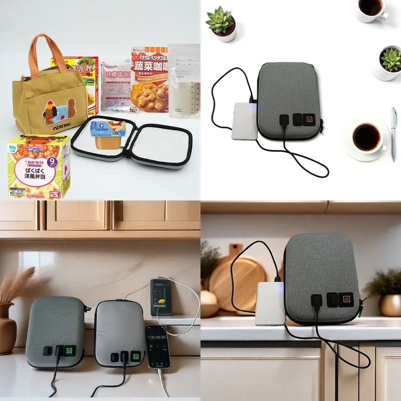 【CHIMU HOME】 Tragbarer USB-bet – Baby Food Pouches Reusable Bewertung und Preis