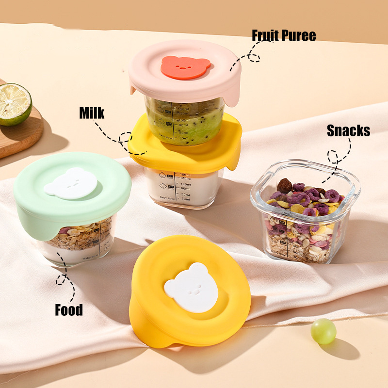 180 ml Glas-Vorratsdosen für B – Baby Food Jars Glass Bewertung und Preis