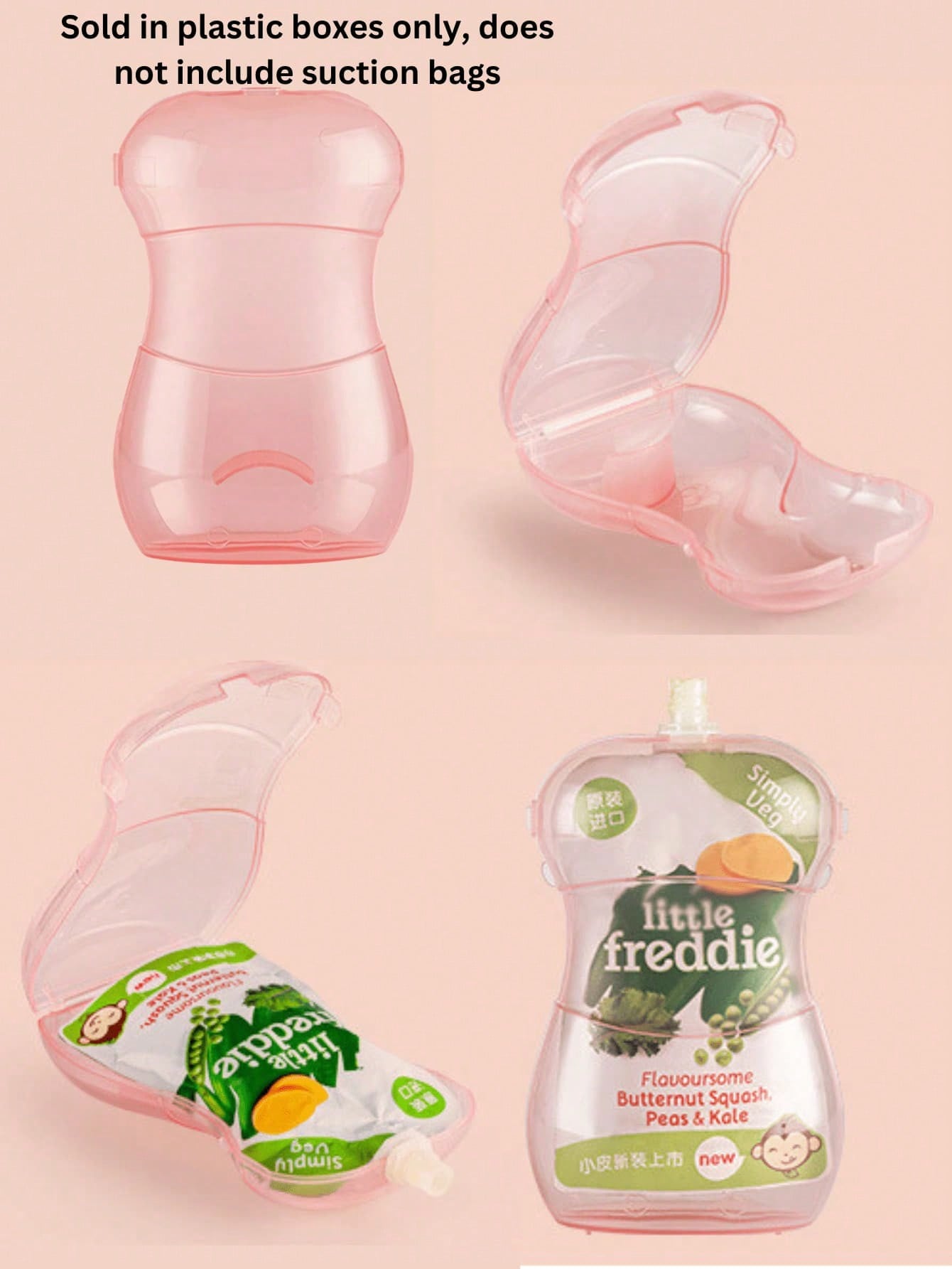 Anti-Quetsch-Fruchtpüree-Box u – Baby Food Pouches Reusable Bewertung und Preis