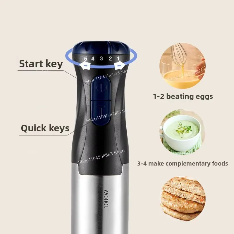 110V 1000W Handstabmixer, Mult – Baby Food Blender Bewertung und Preis