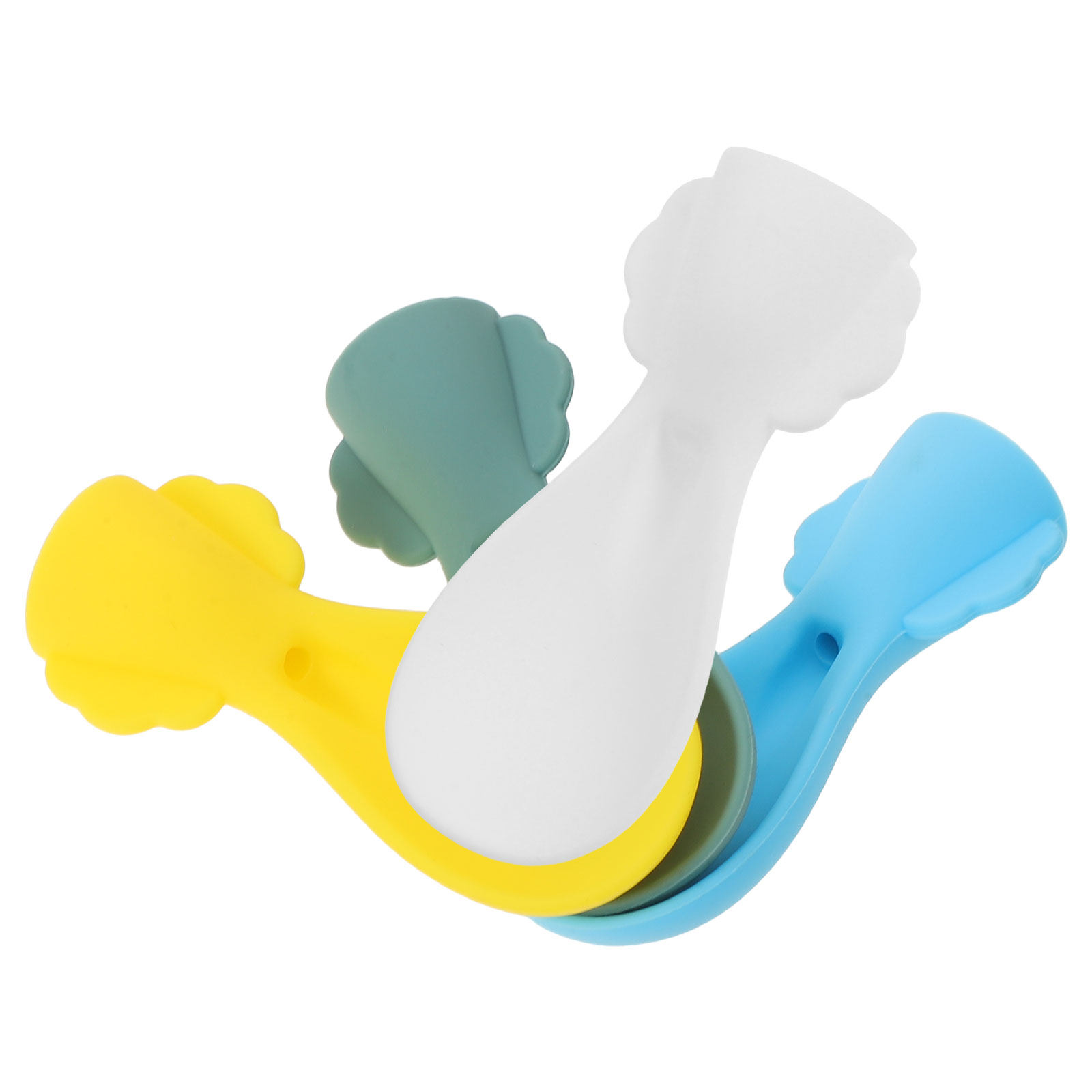 4 Stück Baby-Silikon-Fütterlöf – Baby Food Pouches Reusable Bewertung und Preis