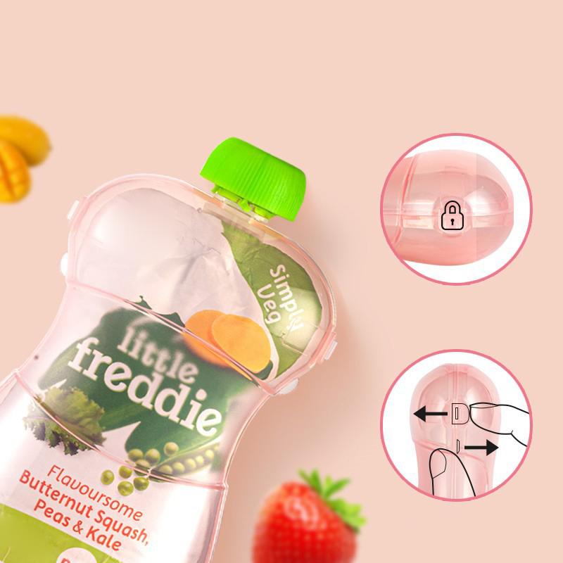 Baby Anti-Quetsch-Fruchtpüree- – Baby Food Pouches Reusable Bewertung und Preis