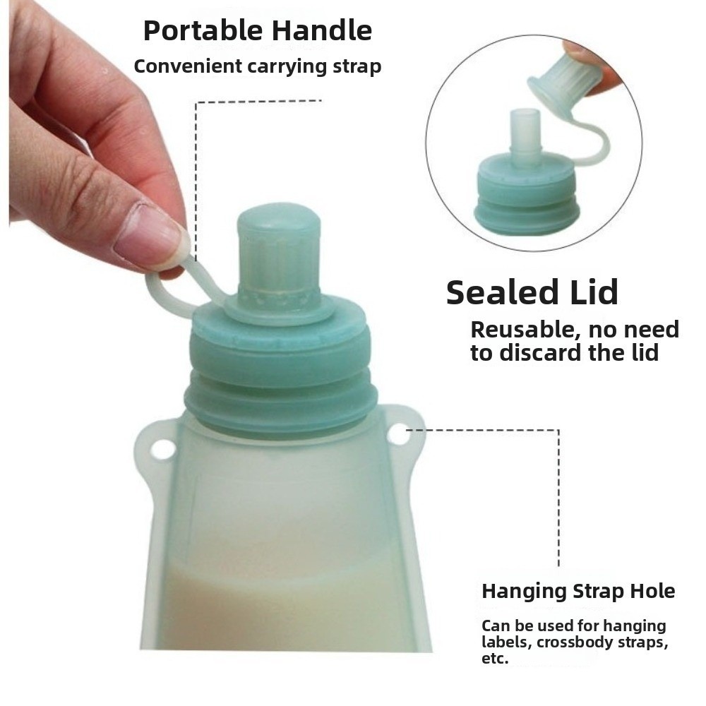 BPA-freier Silikon-Babynahrung – Baby Food Pouches Reusable Bewertung und Preis