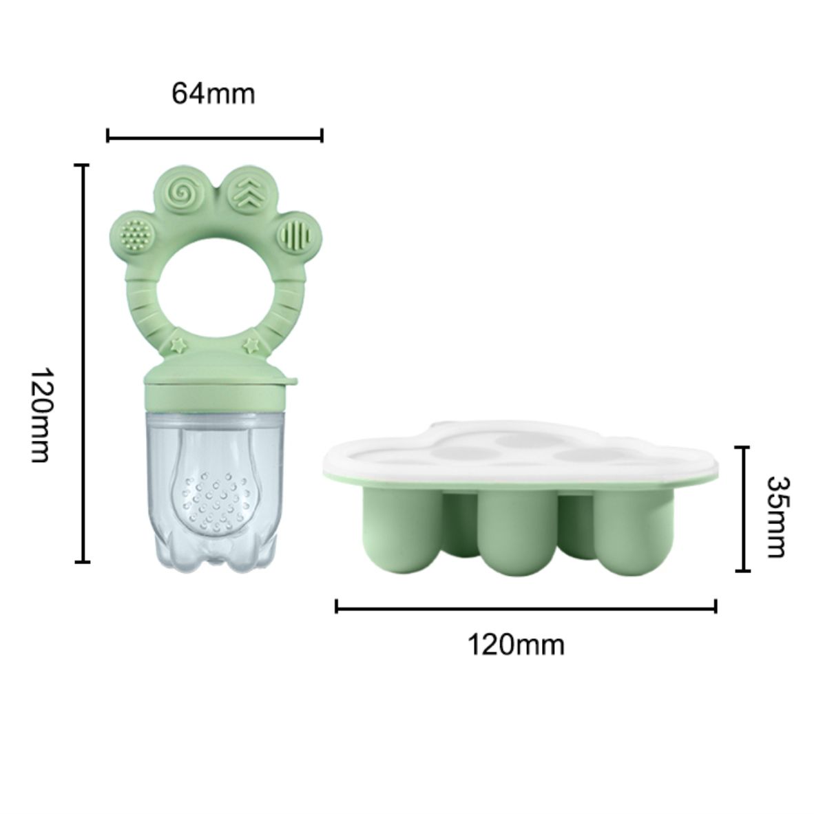 Baby-Frucht-Fütterungsgerät &  – Baby Food Chart Bewertung und Preis