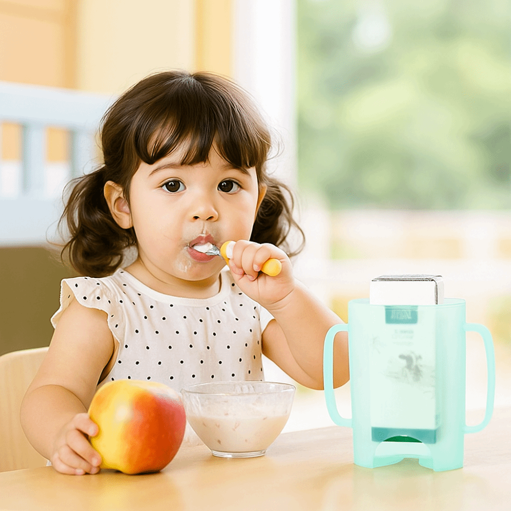 Plastik-Quetschbeutelhalter, Q – Baby Food Pouches Reusable Bewertung und Preis